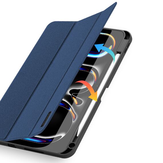 Dux Ducis Domo case with flap and smart sleep for Xiaomi Pad 6 / 6 Pro - blue | Techbox