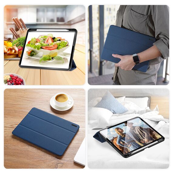 Dux Ducis Domo case with flap and smart sleep for Xiaomi Pad 6 / 6 Pro - blue | Techbox