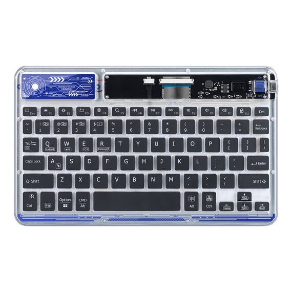 Dux Ducis Keyboard (CK Series) Wireless for Laptop / Tablet / Phone - Transparent | Techbox