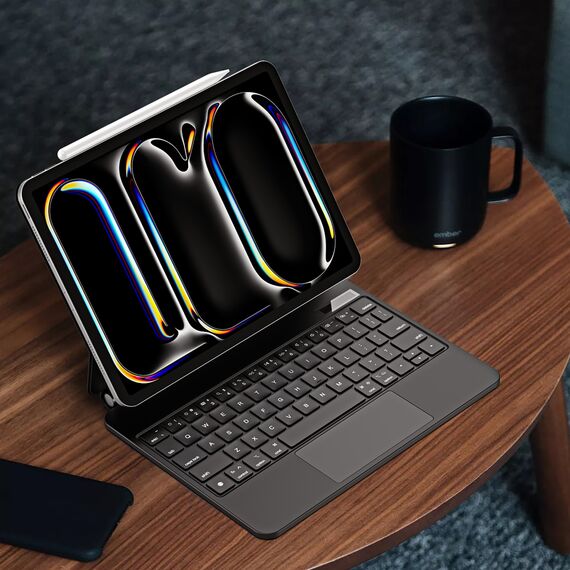Dux Ducis Keyboard (MK Series) Case with Bluetooth Keyboard for iPad Pro 11" 2024 - Black | Techbox