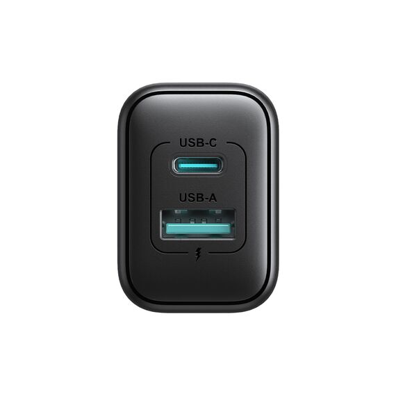 Joyroom JR-TCF13 network charger USB-C / USB-A 25W SFC / PPS / PD - black - Travel Chargers - Smartphone Chargers - Techbox