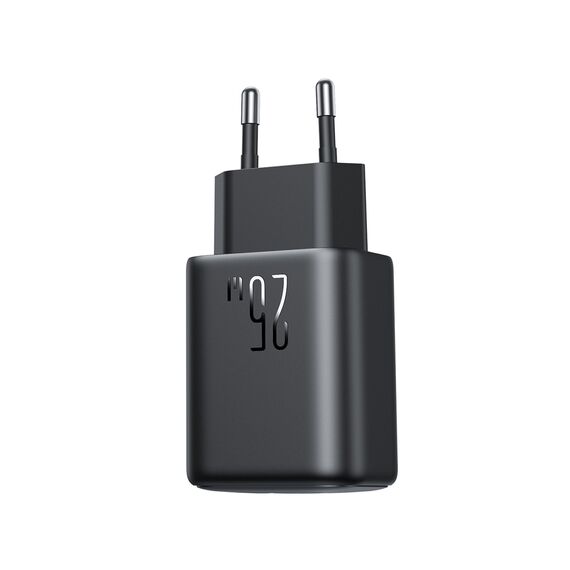 Joyroom JR-TCF13 network charger USB-C / USB-A 25W SFC / PPS / PD - black - Travel Chargers - Smartphone Chargers - Techbox