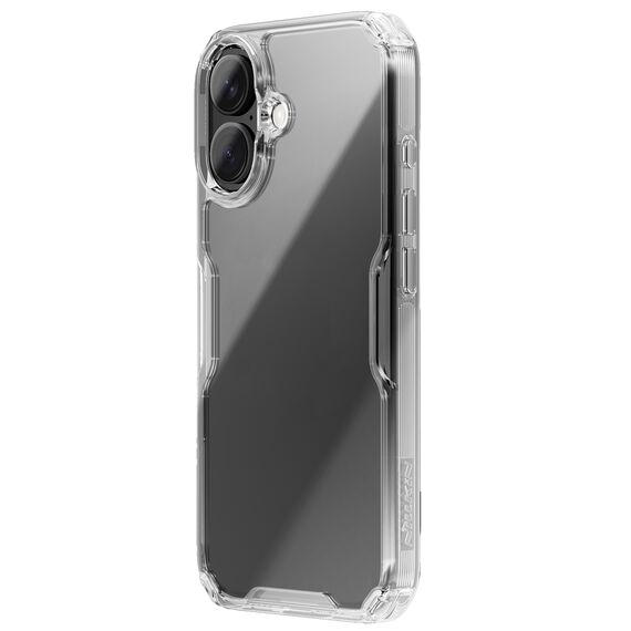 Nillkin Nature Pro Case for iPhone 16 - transparent and white | Techbox