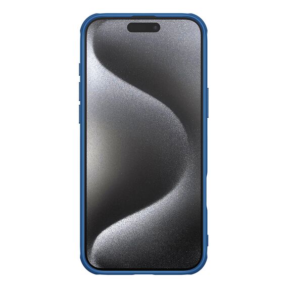 Nillkin Super Frosted Shield Pro case for iPhone 16 Pro - blue | Techbox
