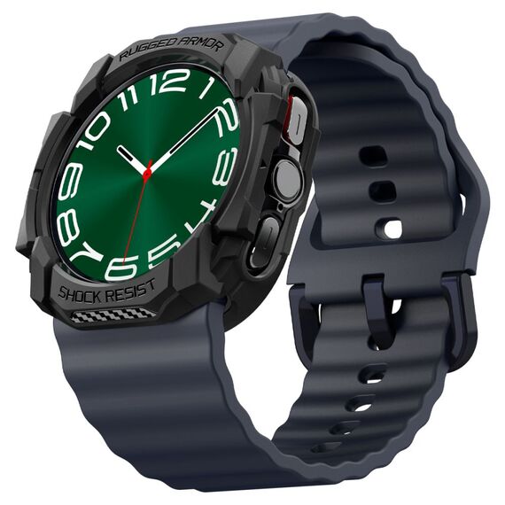 Spigen Rugged Armor Case for Samsung Galaxy Watch Ultra (47mm) - Matte Black - Accessories - Smartwatches & Accessories - Techbox