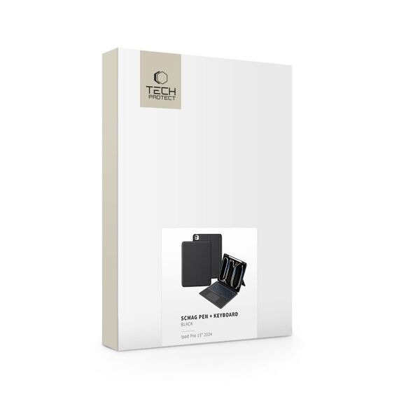 Tech-Protect SC Mag Pen + Keyboard iPad Pro 13" 7th gen. (2024) - black - Tablet Accessories - Tablet PC & Accessories - Techbox