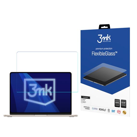 3mk FlexibleGlass™ hybrid glass for MacBook Air 13" 2022 (M2) | Techbox