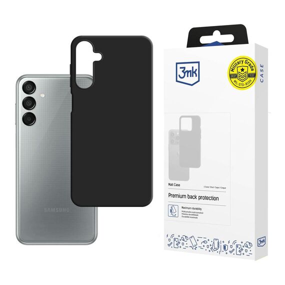 3mk Matt Case for Samsung Galaxy M15 5G - black | Techbox