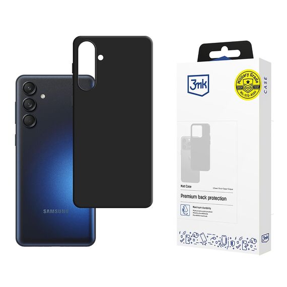 3mk Matt Case for Samsung Galaxy M55 - Black | Techbox