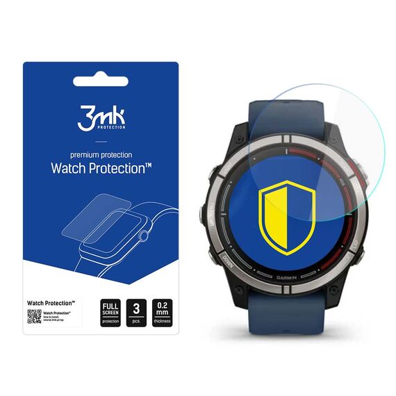 3mk Watch Protection FlexibleGlass Hybrid Glass for Garmin Quatix 7 | Techbox