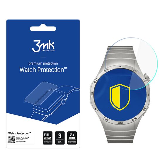 Hybrid Glass 3mk Watch Protection FlexibleGlass for Huawei Watch GT 4 46mm - Accessories - Smartwatches & Accessories - Techbox