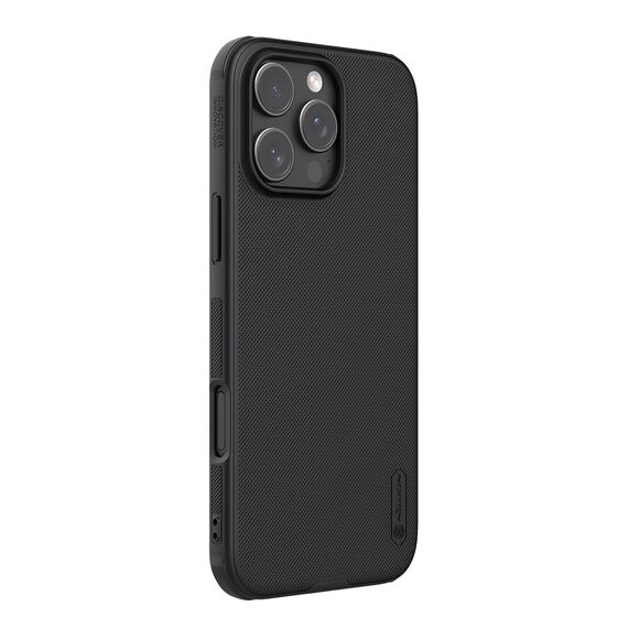 Nillkin Super Frosted Shield Pro case for iPhone 16 Pro - black | Techbox