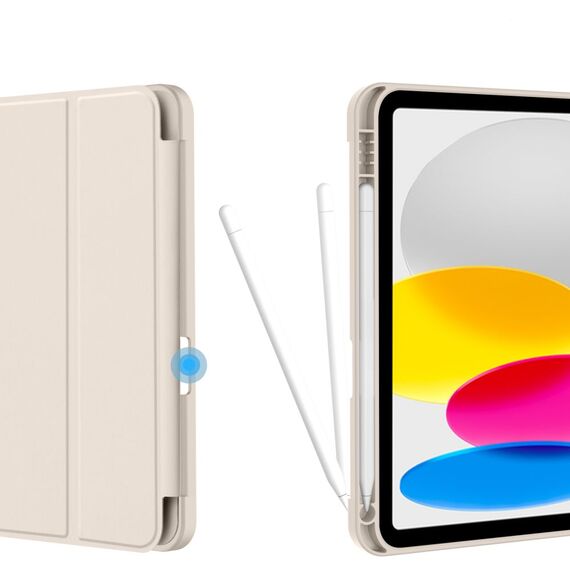 Tech-Protect SC Pen Case for iPad 10.9" 2022 - Beige - Tablet Accessories - Tablet PC & Accessories - Techbox