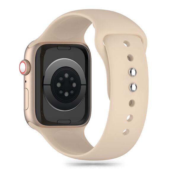 Tech-Protect Silicone Strap for Apple Watch 4 / 5 / 6 / 7 / 8 / 9 / SE (38 / 40 / 41 mm) - Brown | Techbox