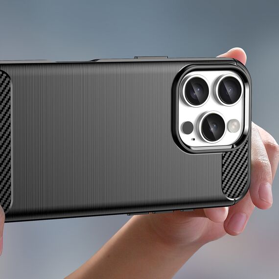 Carbon Case for iPhone 16 Pro - Black | Techbox