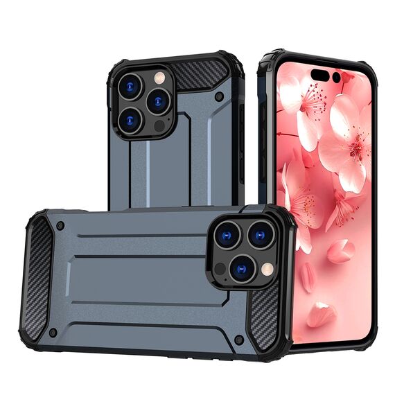Hybrid Armor iPhone 16 Pro Case - Blue - Apple Cases - Cases - Techbox