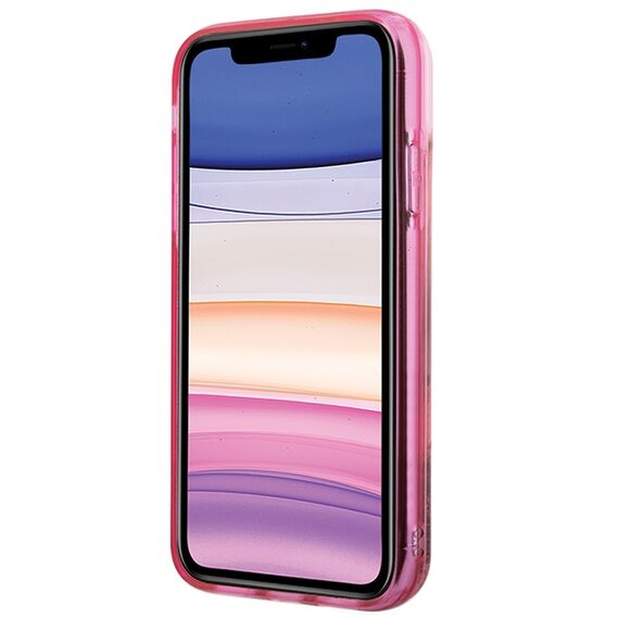 Karl Lagerfeld Glitter Karl Head iPhone 11/XR Case - Pink - Uncategorized Cases (2) - Cases - Techbox
