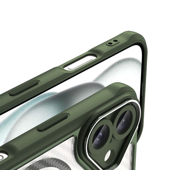 Leading Series MagSafe Silicone Case for iPhone 16 - Green | Techbox