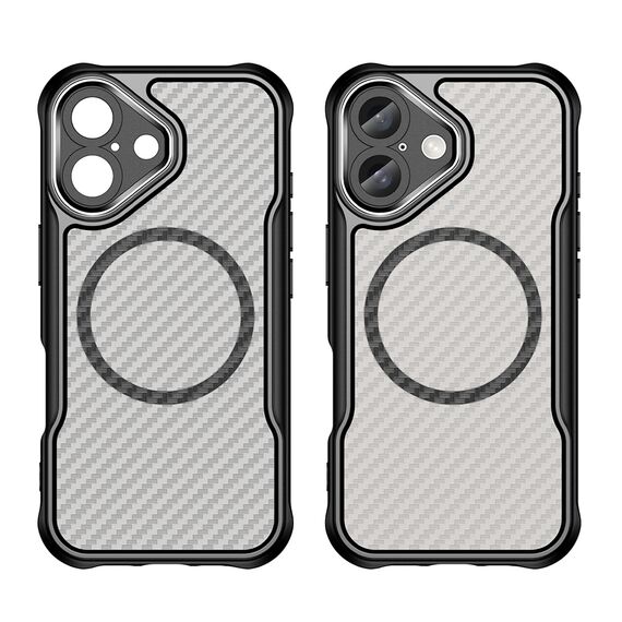 Leading Series MagSafe Silicone Case for iPhone 16 Plus - Black - Apple Cases - Cases - Techbox