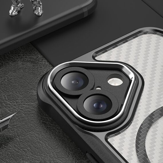 Leading Series MagSafe Silicone Case for iPhone 16 Plus - Black - Apple Cases - Cases - Techbox