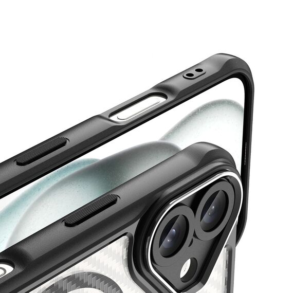 Leading Series MagSafe Silicone Case for iPhone 16 Plus - Black - Apple Cases - Cases - Techbox
