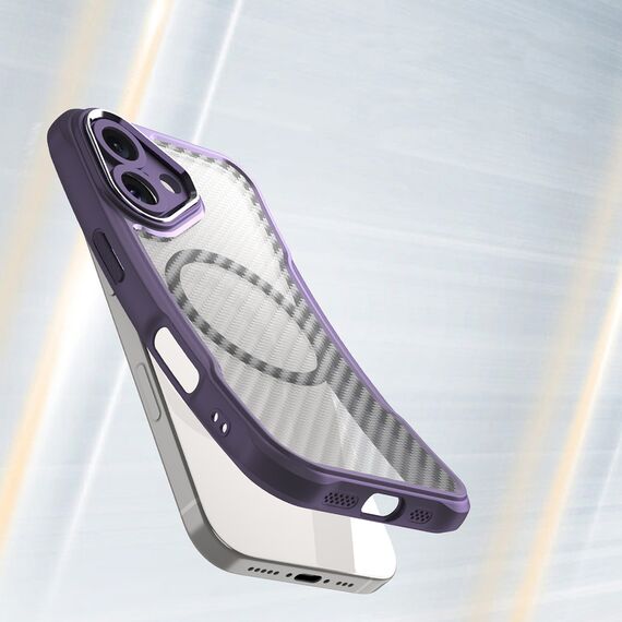 Leading Series MagSafe Silicone Case for iPhone 16 Plus - Purple | Techbox