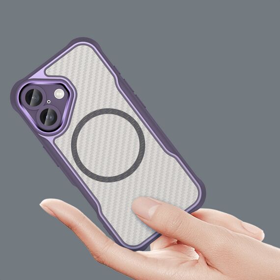 Leading Series MagSafe Silicone Case for iPhone 16 Plus - Purple | Techbox