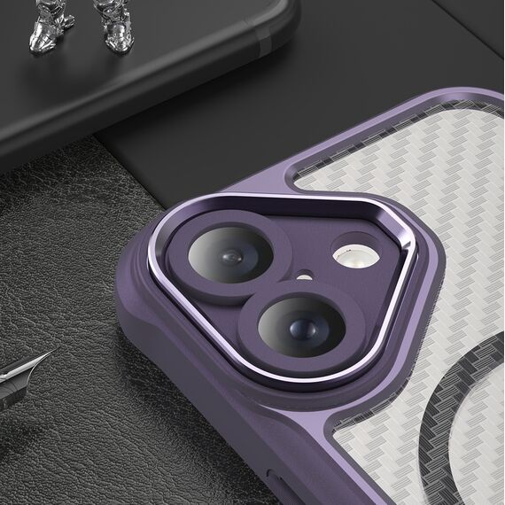 Leading Series MagSafe Silicone Case for iPhone 16 Plus - Purple | Techbox