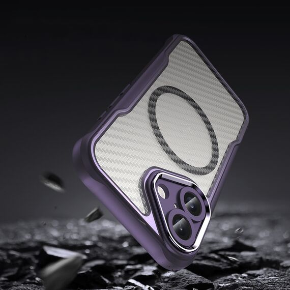 Leading Series MagSafe Silicone Case for iPhone 16 Plus - Purple | Techbox