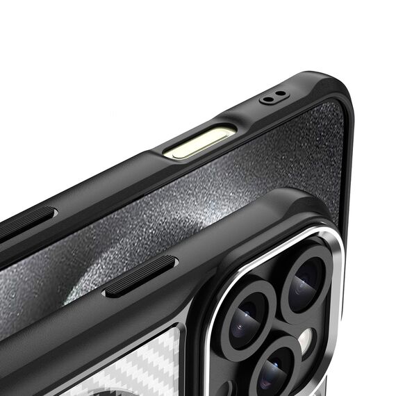 Leading Series MagSafe Silicone Case for iPhone 16 Pro - Black - Apple Cases - Cases - Techbox