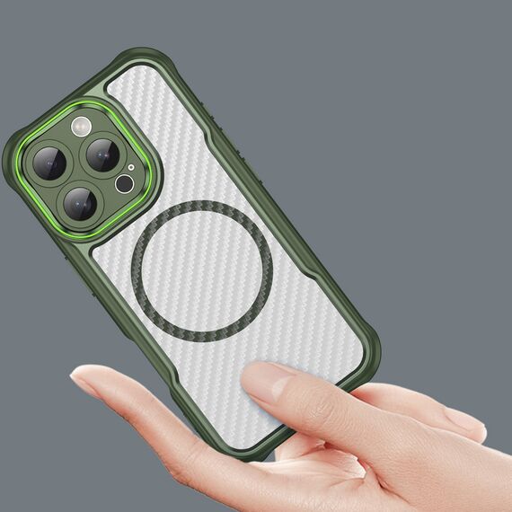 Leading Series MagSafe Silicone Case for iPhone 16 Pro Max - Green | Techbox