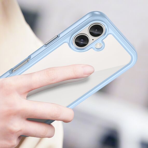 Outer Space Case with Gel Frame for iPhone 16 - Blue | Techbox