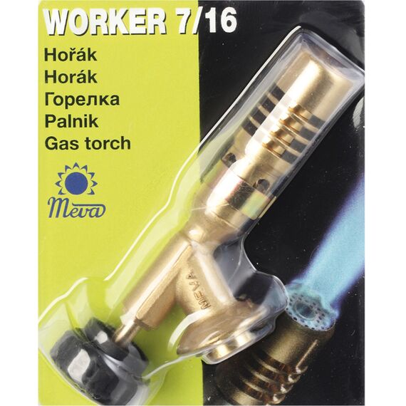 PB cartridge gas burner with 7/16'' valve WORKER 1.8kW
