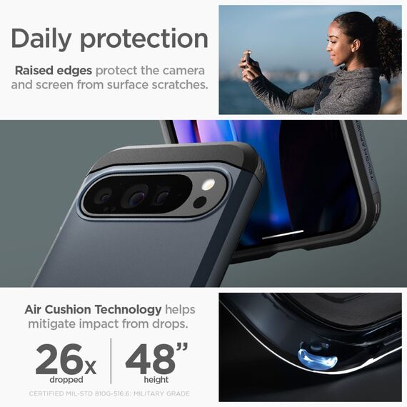 Spigen Tough Armor case for Google Pixel 9 Pro XL - graphite | Techbox
