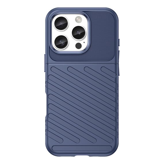Thunder Case for iPhone 16 Pro Max Silicone Case - Blue - Apple Cases - Cases - Techbox