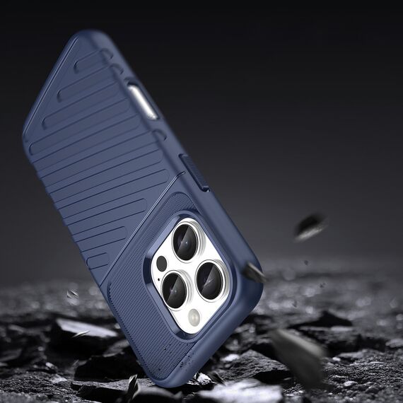 Thunder Case for iPhone 16 Pro Max Silicone Case - Blue - Apple Cases - Cases - Techbox