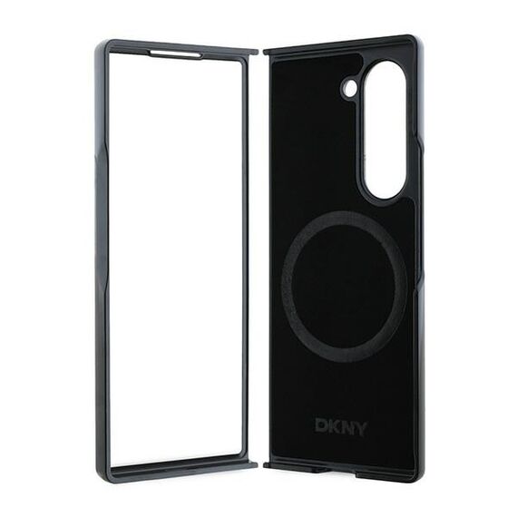 DKNY Repeat Pattern Stack Logo Case for Samsung Galaxy Z Fold6 - Black | Techbox