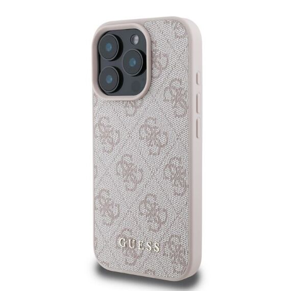 Guess 4G Classic iPhone 16 Pro Case - Pink - Apple Cases - Cases - Techbox