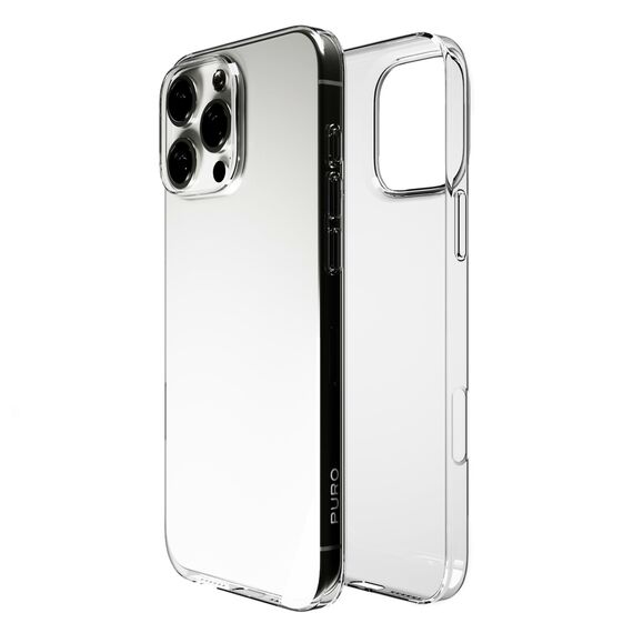 Puro 03 Nude Silicone Case for iPhone 16 Pro Max - Transparent | Techbox