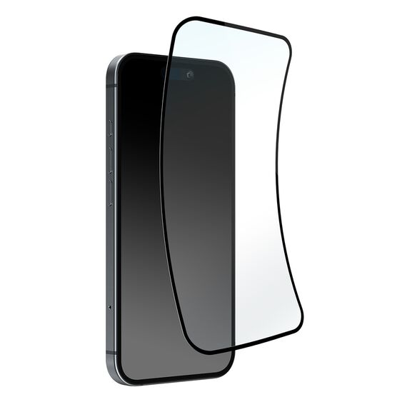 Puro Flexible Glass D3O Hybrid Glass with Black Frame for iPhone 16 Plus / iPhone 15 Pro Max / iPhone 15 Plus - Apple iPhone - Screen & Camera Protection - Techbox