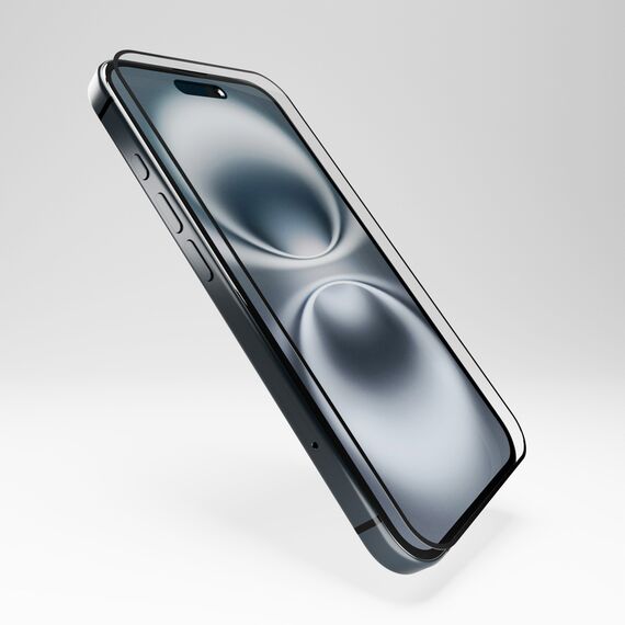 Puro Flexible Glass D3O Hybrid Glass with Black Frame for iPhone 16 Plus / iPhone 15 Pro Max / iPhone 15 Plus - Apple iPhone - Screen & Camera Protection - Techbox