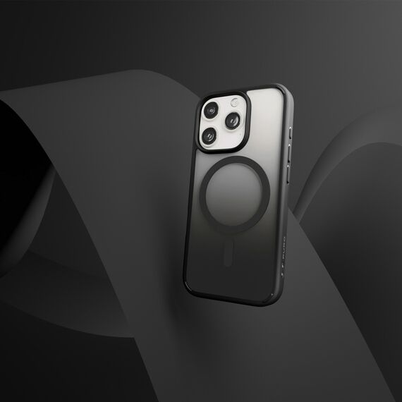Puro Gradient MagSafe Silicone Case for iPhone 16 Pro Max - Black - Apple Cases - Cases - Techbox