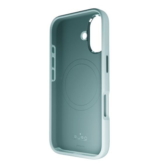 Puro Icon Mag Pro MagSafe Silicone Case for iPhone 16 - Green | Techbox