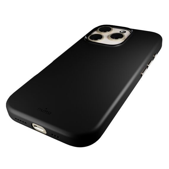 Puro Icon Mag Pro MagSafe Silicone Case for iPhone 16 Pro - Black | Techbox
