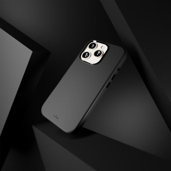Puro Icon Mag Pro MagSafe Silicone Case for iPhone 16 Pro - Black | Techbox
