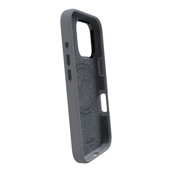 Puro Icon Mag Pro MagSafe Silicone Case for iPhone 16 Pro Max - Dark Gray - Apple Cases - Cases - Techbox