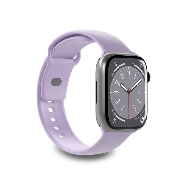 Puro Icon Silicone Strap for Apple Watch 42 / 44 / 45 / 49 mm - Lavender (2 pcs.) - Accessories - Smartwatches & Accessories - Techbox