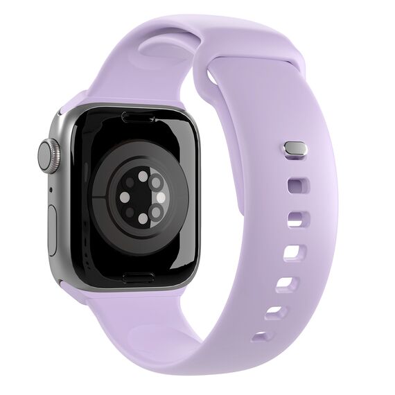 Puro Icon Silicone Strap for Apple Watch 42 / 44 / 45 / 49 mm - Lavender (2 pcs.) - Accessories - Smartwatches & Accessories - Techbox