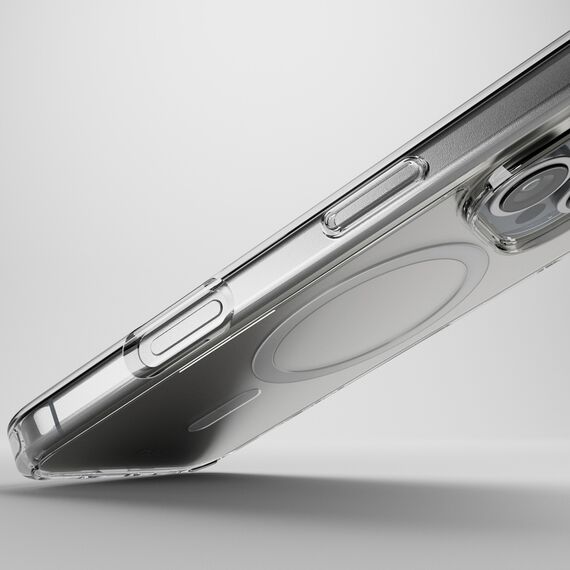 Puro Impact Clear D3O MagSafe Silicone Case for iPhone 16 Pro Max - Transparent - Apple Cases - Cases - Techbox