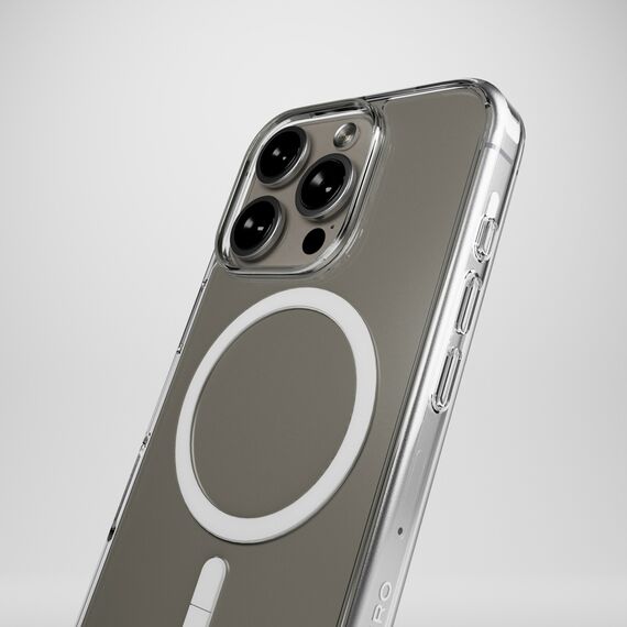 Puro Impact Clear D3O MagSafe Silicone Case for iPhone 16 Pro Max - Transparent - Apple Cases - Cases - Techbox